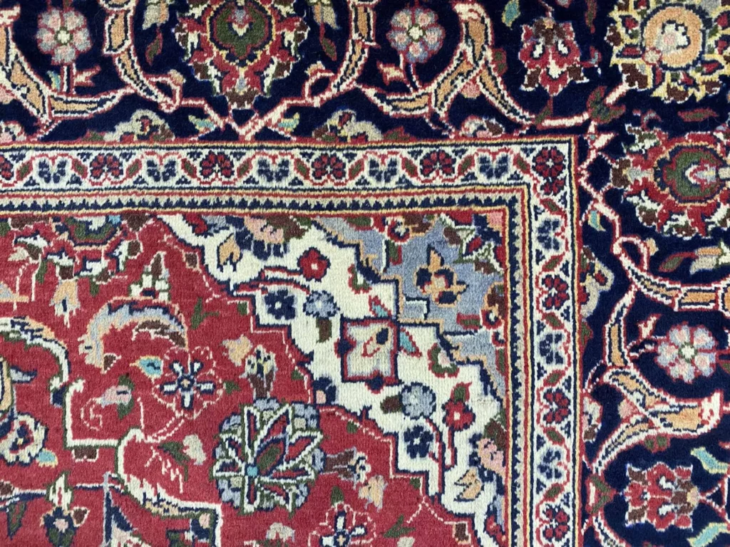 Perserteppich Keshan 306 x 200 cm Wolle handgeknüpft