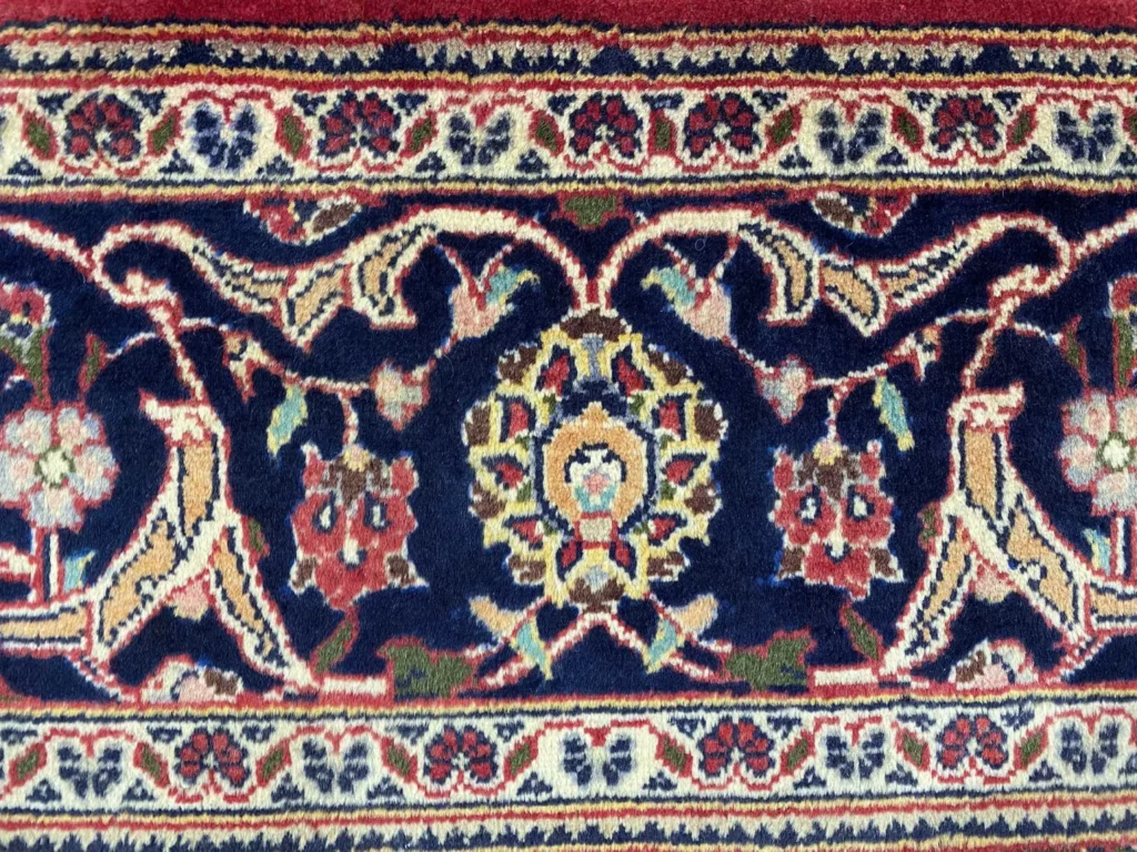 Perserteppich Keshan 306 x 200 cm Wolle handgeknüpft
