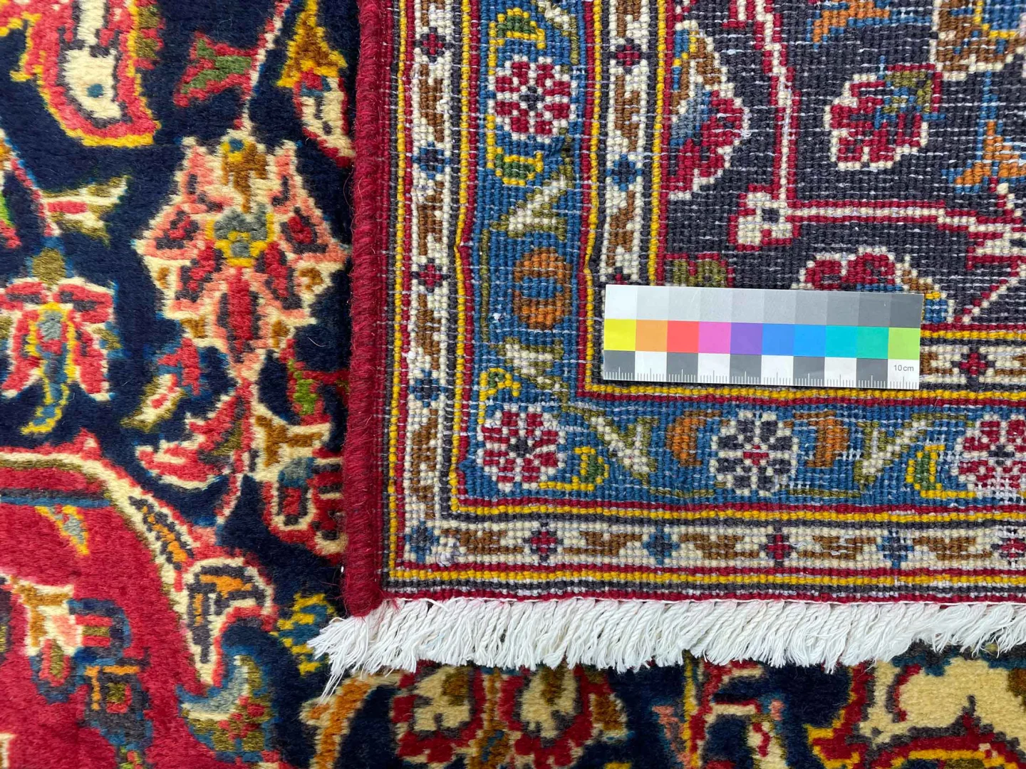 Perserteppich Keshan 306 x 202 cm Wolle handgeknüpft
