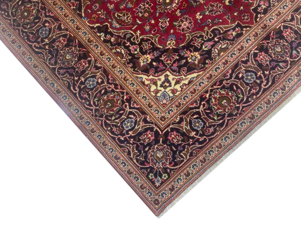 Perserteppich Keshan 309 x 200 cm Wolle handgeknüpft