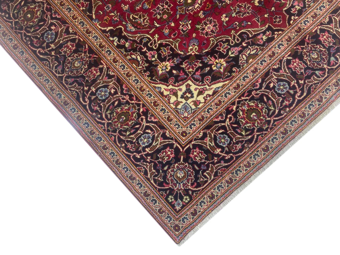 Perserteppich Keshan 309 x 200 cm Wolle handgeknüpft