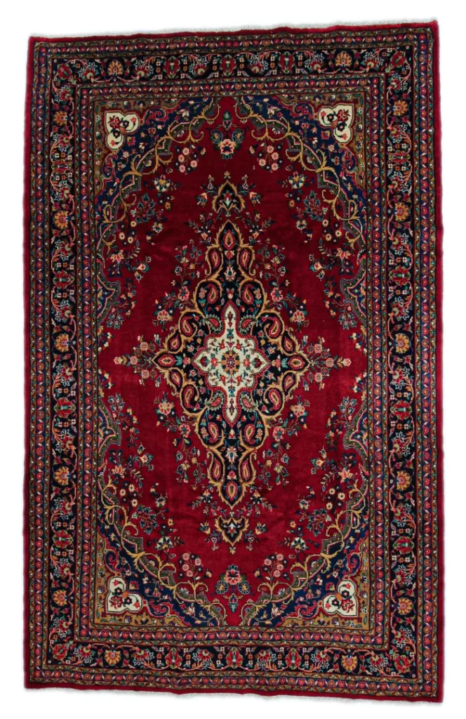 Perserteppich Lilyan 343 x 217 cm Wolle handgeknüpft