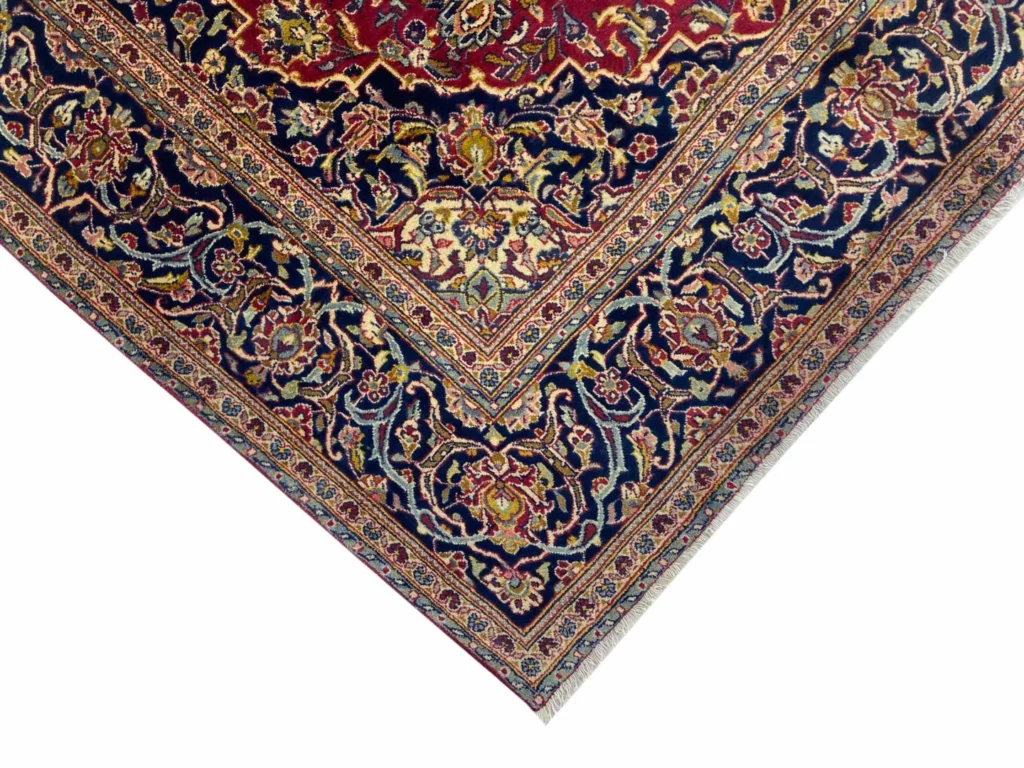 Perserteppich Keshan 312 x 195 cm Wolle handgeknüpft