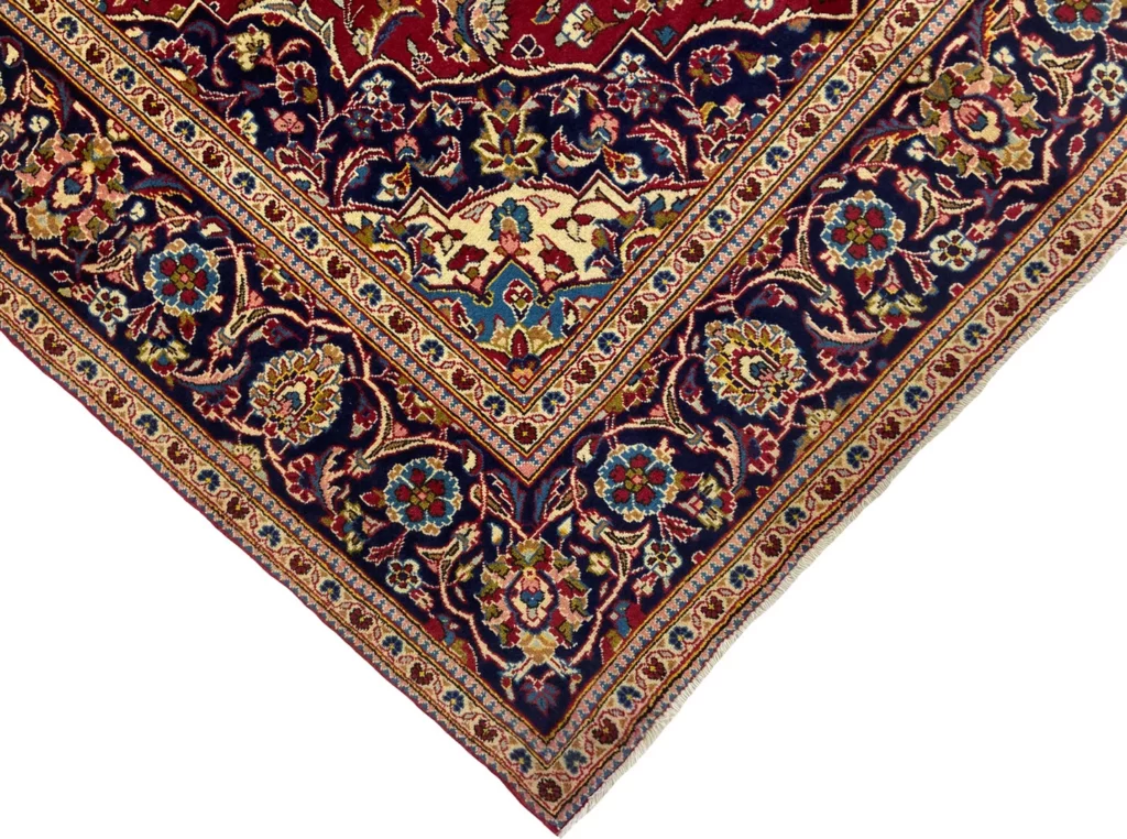 Perserteppich Keshan 312 x 196 cm Wolle handgeknüpft