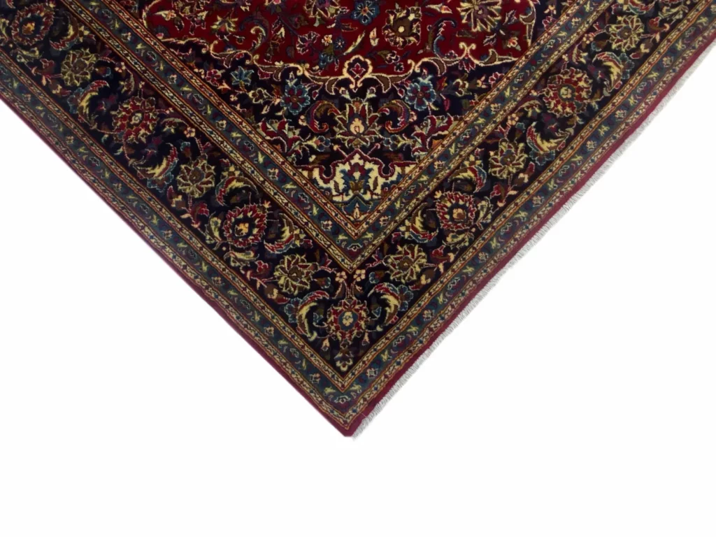Perserteppich Keshan 313 x 205 cm Wolle handgeknüpft