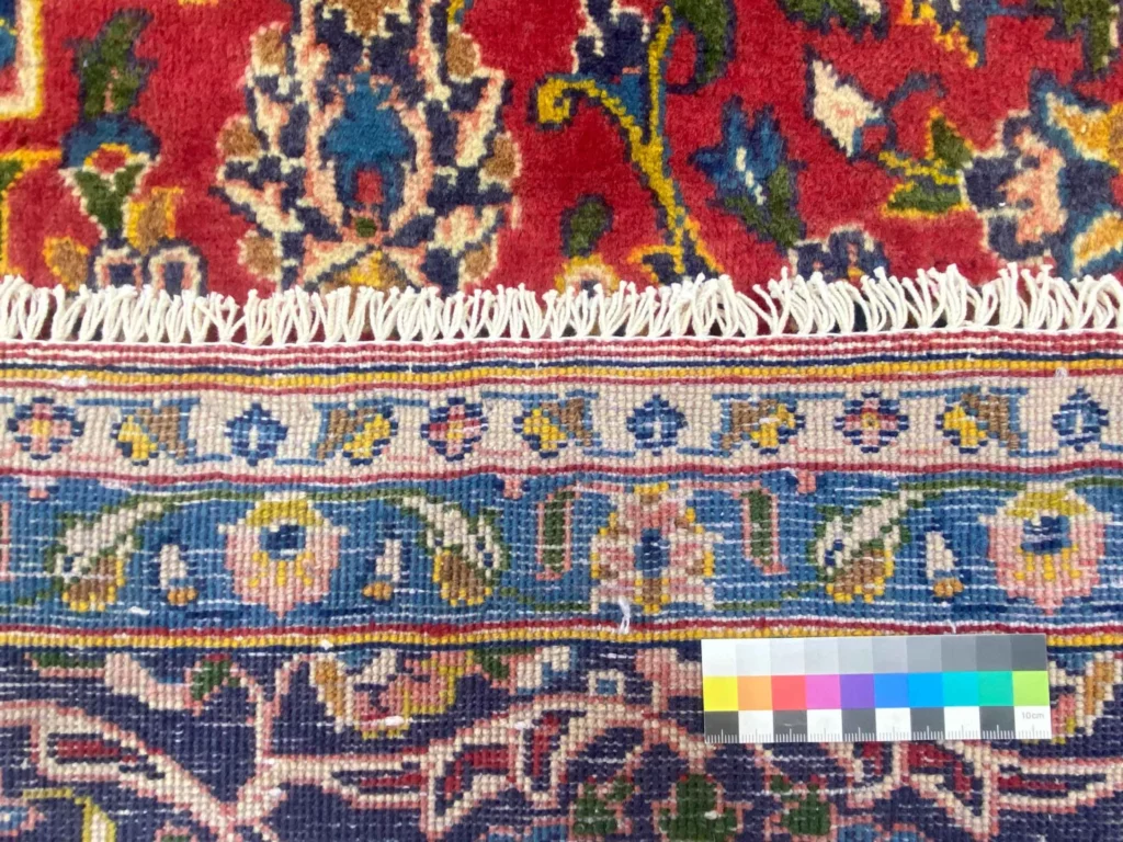 Perserteppich Keshan 315 x 206 cm Schafwolle handgeknüpft