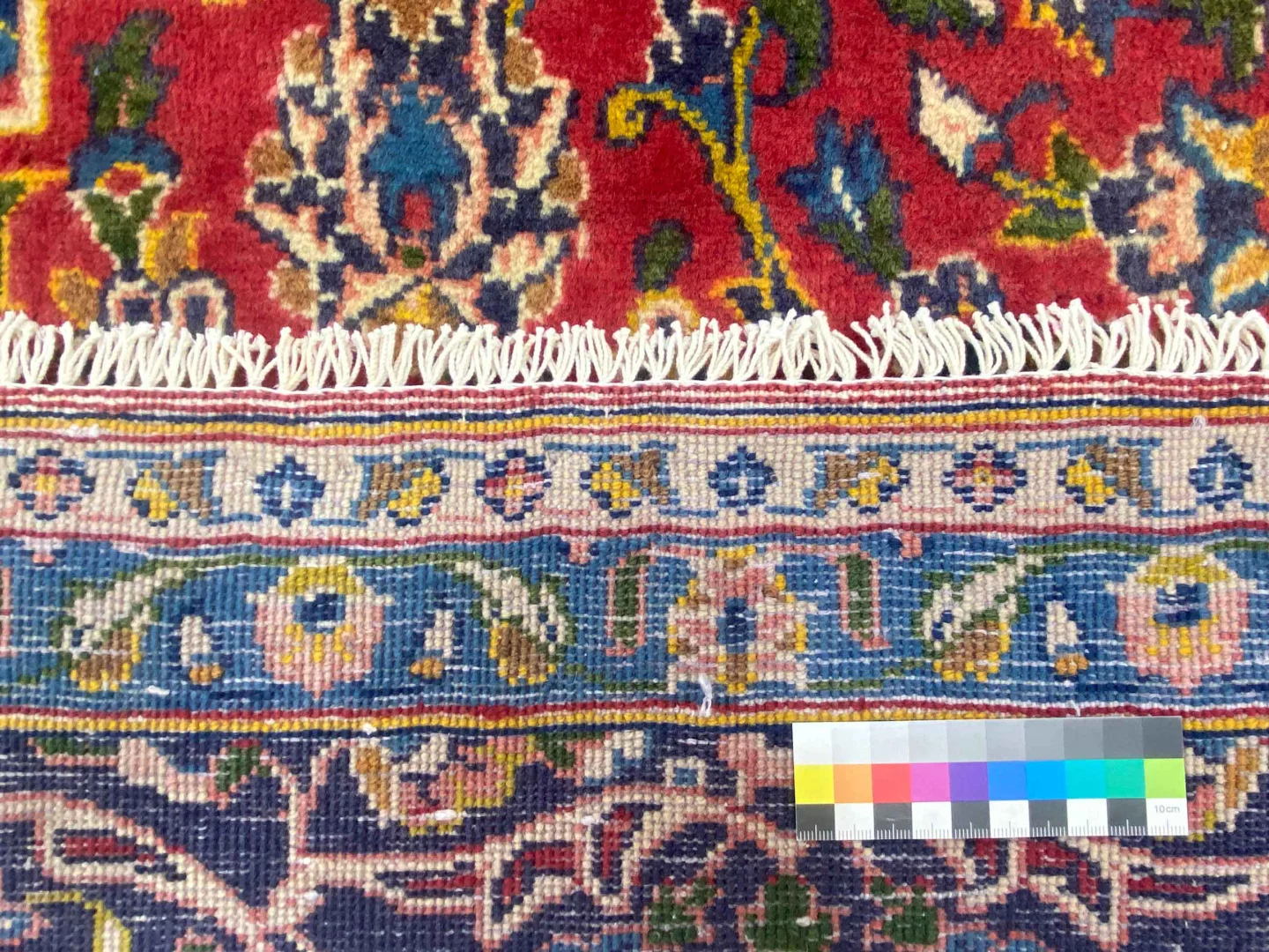 Perserteppich Keshan 315 x 206 cm Schafwolle handgeknüpft