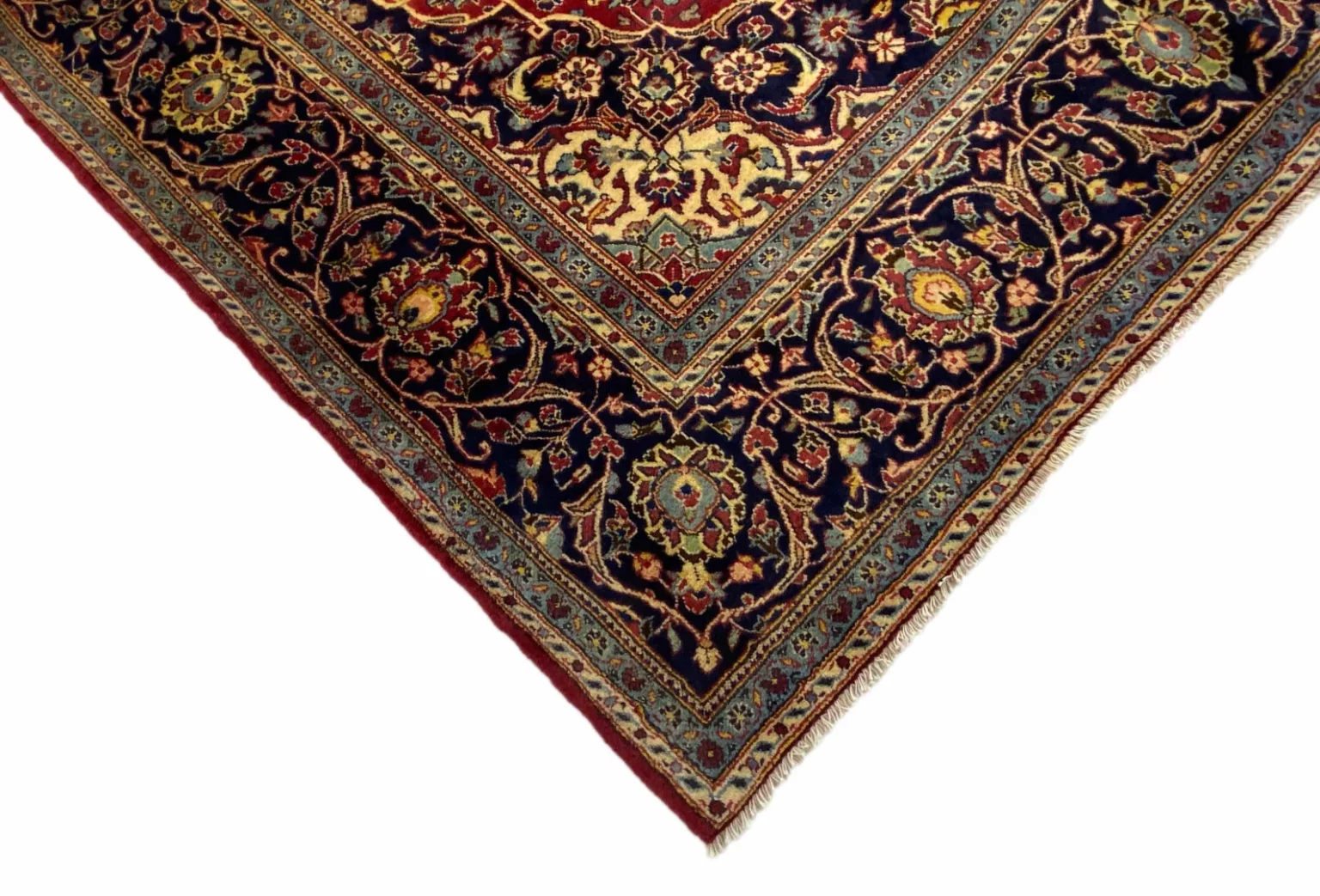 Perserteppich Keshan 322 x 196 cm Wolle handgeknüpft