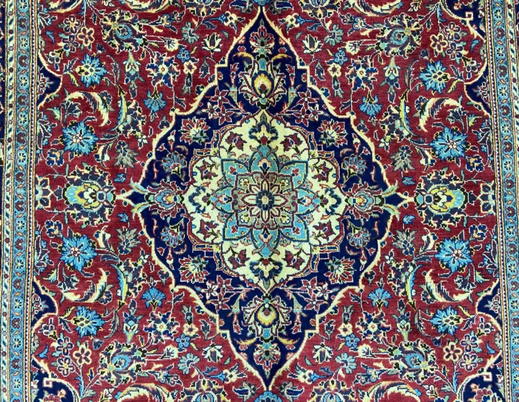 Perserteppich Keshan 322 x 196 cm Wolle handgeknüpft