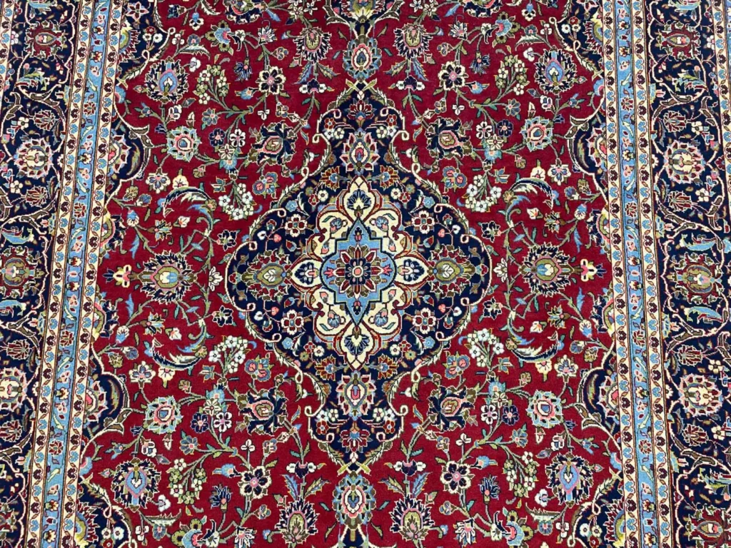 Perserteppich Keshan 322 x 200 cm Wolle handgeknüpft