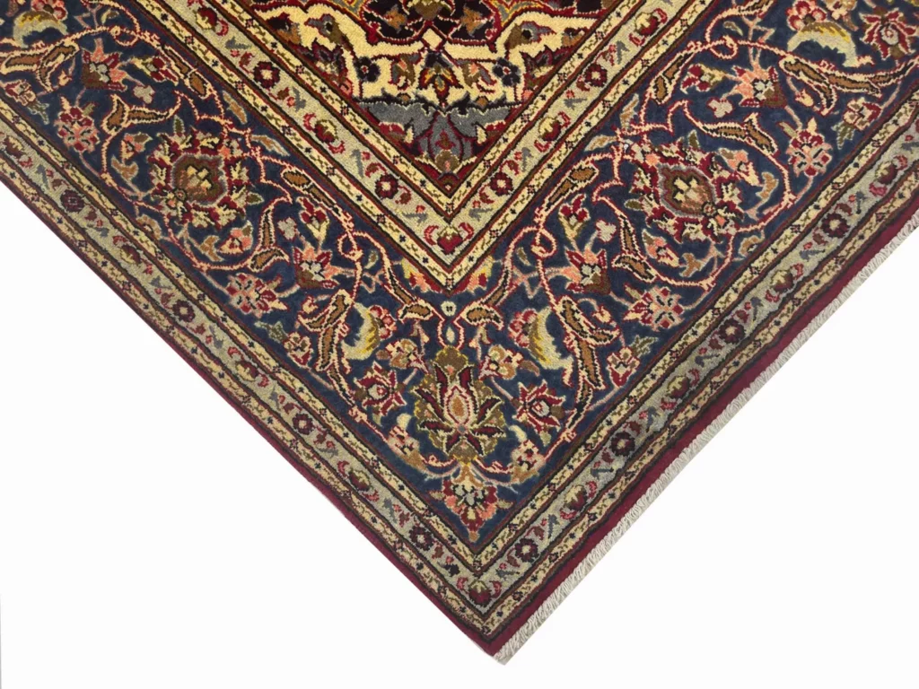 keshan-teppich-326-x-200-cm-150000-knoten-handgeknupft-orientteppich-3 Perserteppich Keshan 326 x 200 cm Schafwolle handgeknüpft