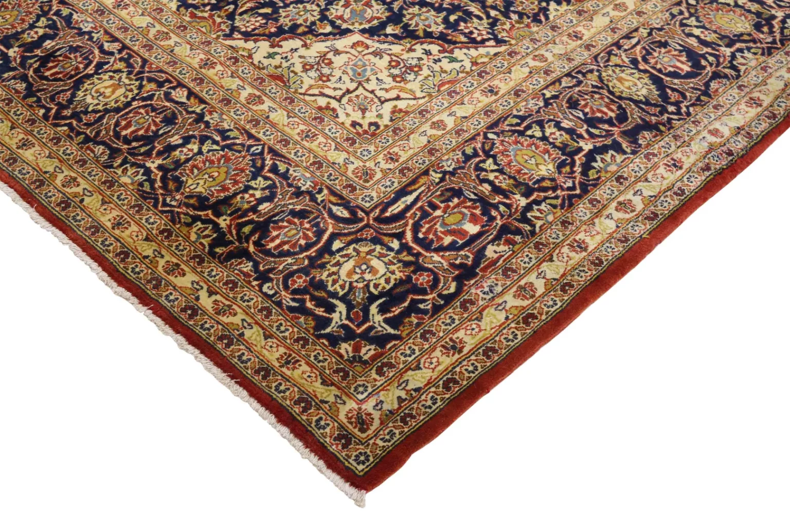 Perserteppich Keshan 329 x 211 cm Wolle handgeknüpft