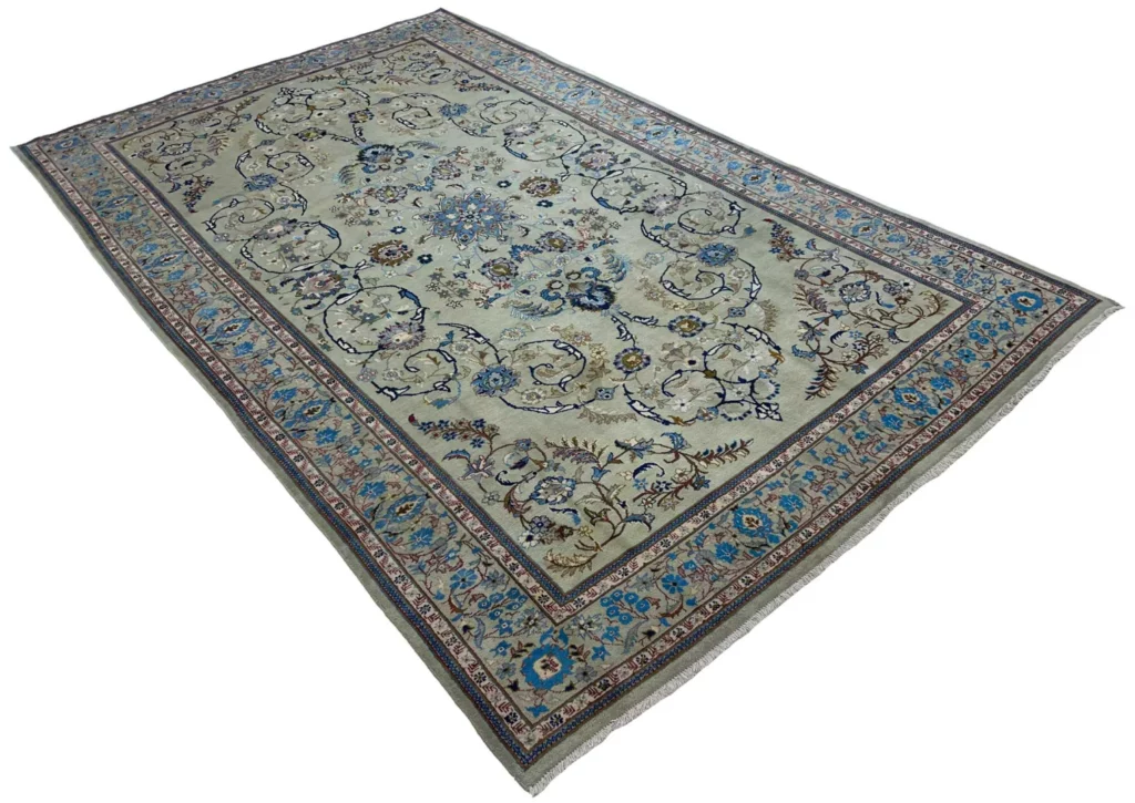 Perserteppich Keshan 331 x 207 cm Wolle handgeknüpft