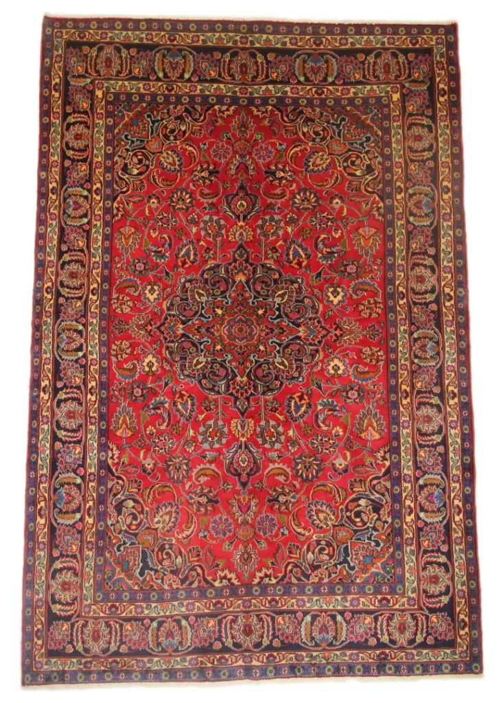Perserteppich Maschhad 288 x 190 cm handgeknüpft