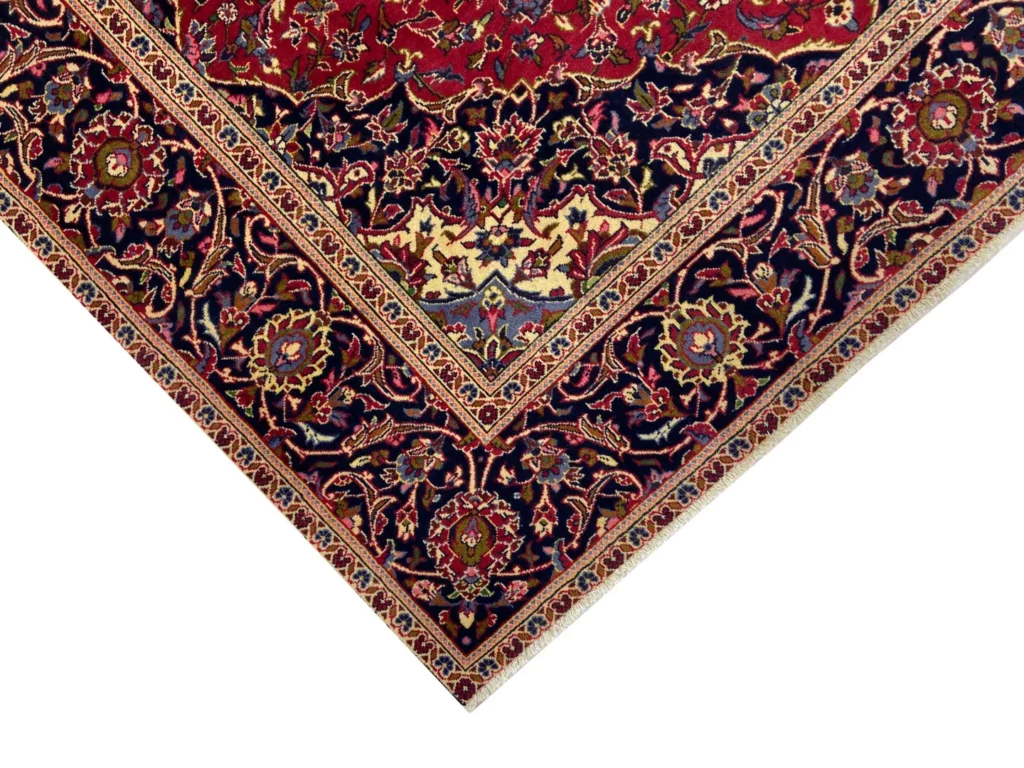Perserteppich Keshan 334 x 234 cm Wolle handgeknüpft