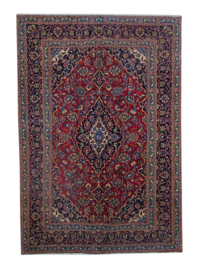 Perserteppich Maschhad 289 x 197 cm Wolle handgeknüpft