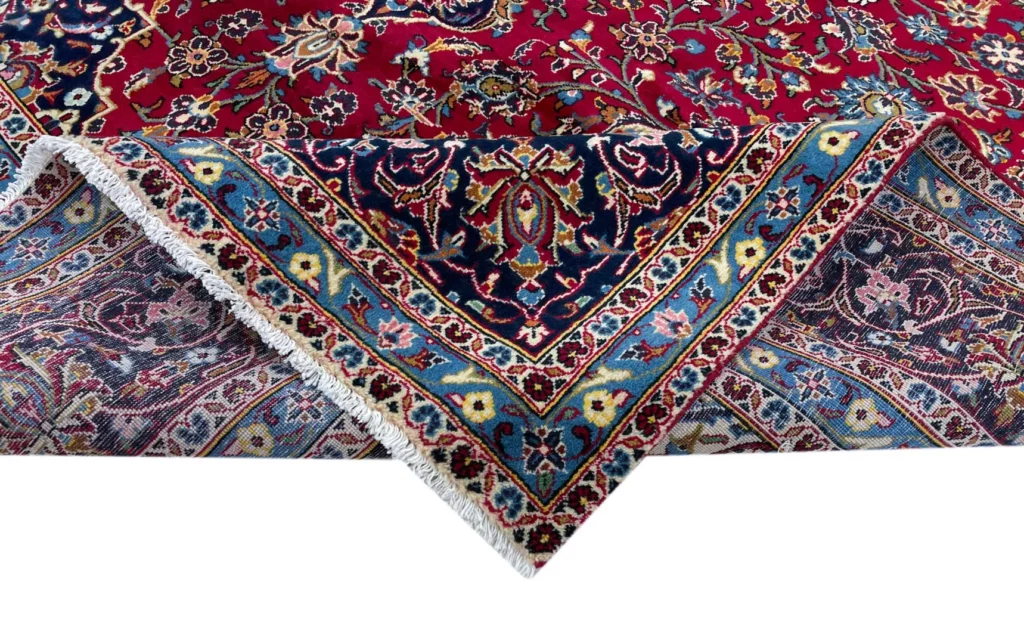 Perserteppich Keshan 346 x 253 cm Wolle handgeknüpft