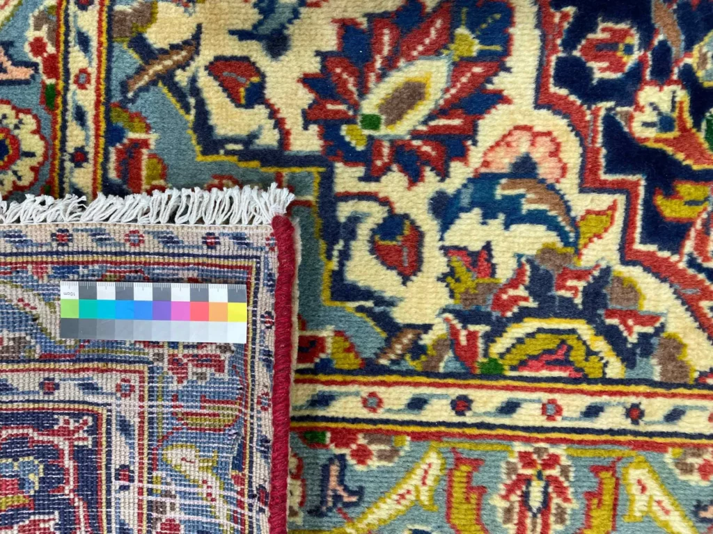 Perserteppich Keshan 348 x 245 cm Schafwolle handgeknüpft