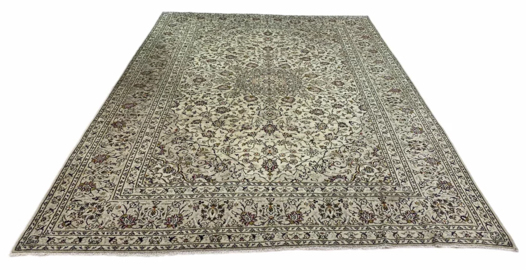 Perserteppich Keshan 349 x 247 cm Wolle handgeknüpft
