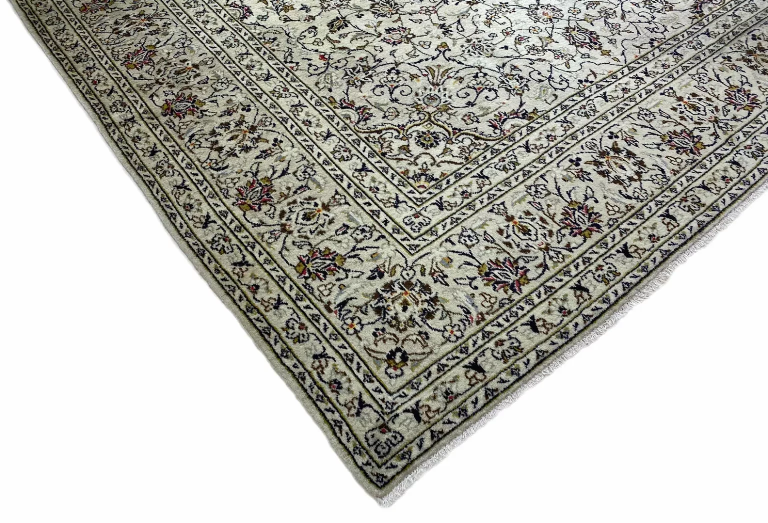 Perserteppich Keshan 349 x 247 cm Wolle handgeknüpft
