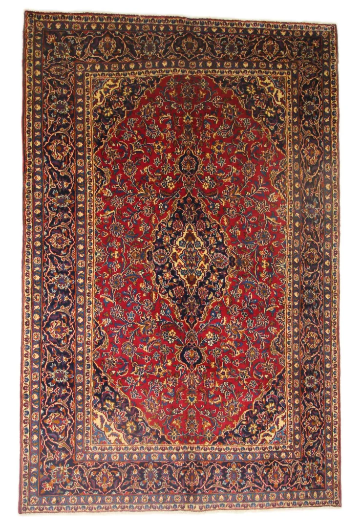 Perserteppich Maschhad 300 x 193 cm Wolle handgeknüpft