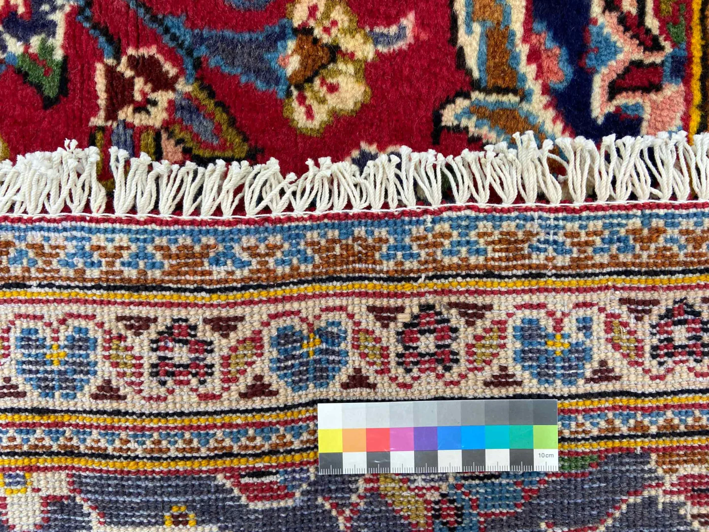 Perserteppich Keshan 353 x 241 cm Wolle handgeknüpft
