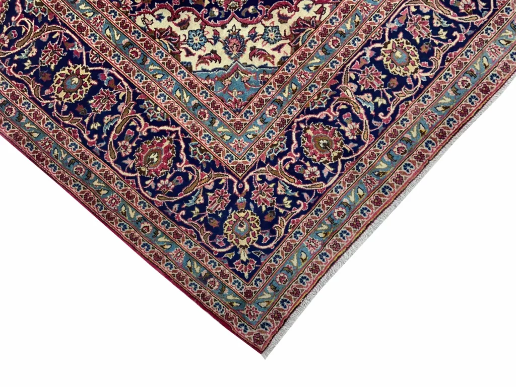 keshan-teppich-355-x-242-cm-150000-300000-knoten-handgeknupft-3 Perserteppich Keshan 355 x 242 cm Wolle handgeknüpft