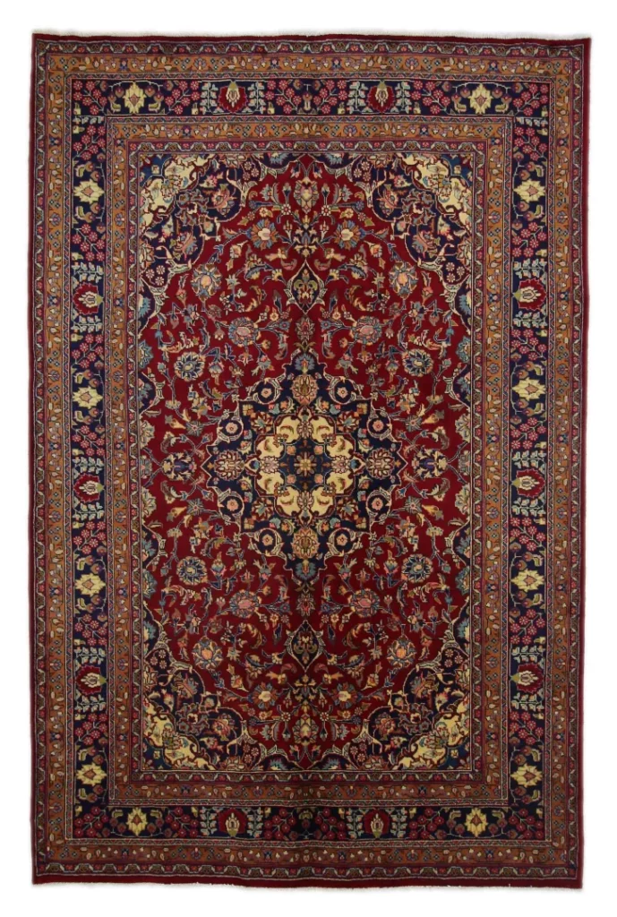 Perserteppich Maschhad 303 x 199 cm handgeknüpft
