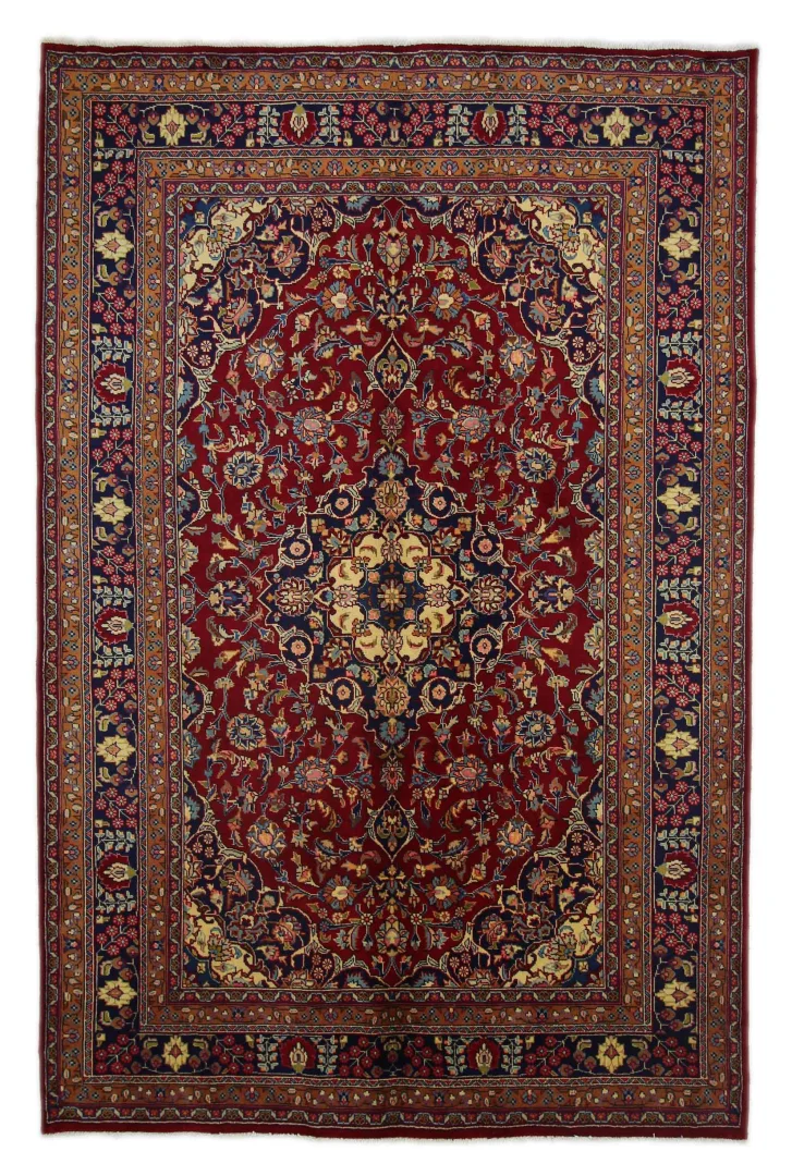 Perserteppich Maschhad 303 x 199 cm handgeknüpft