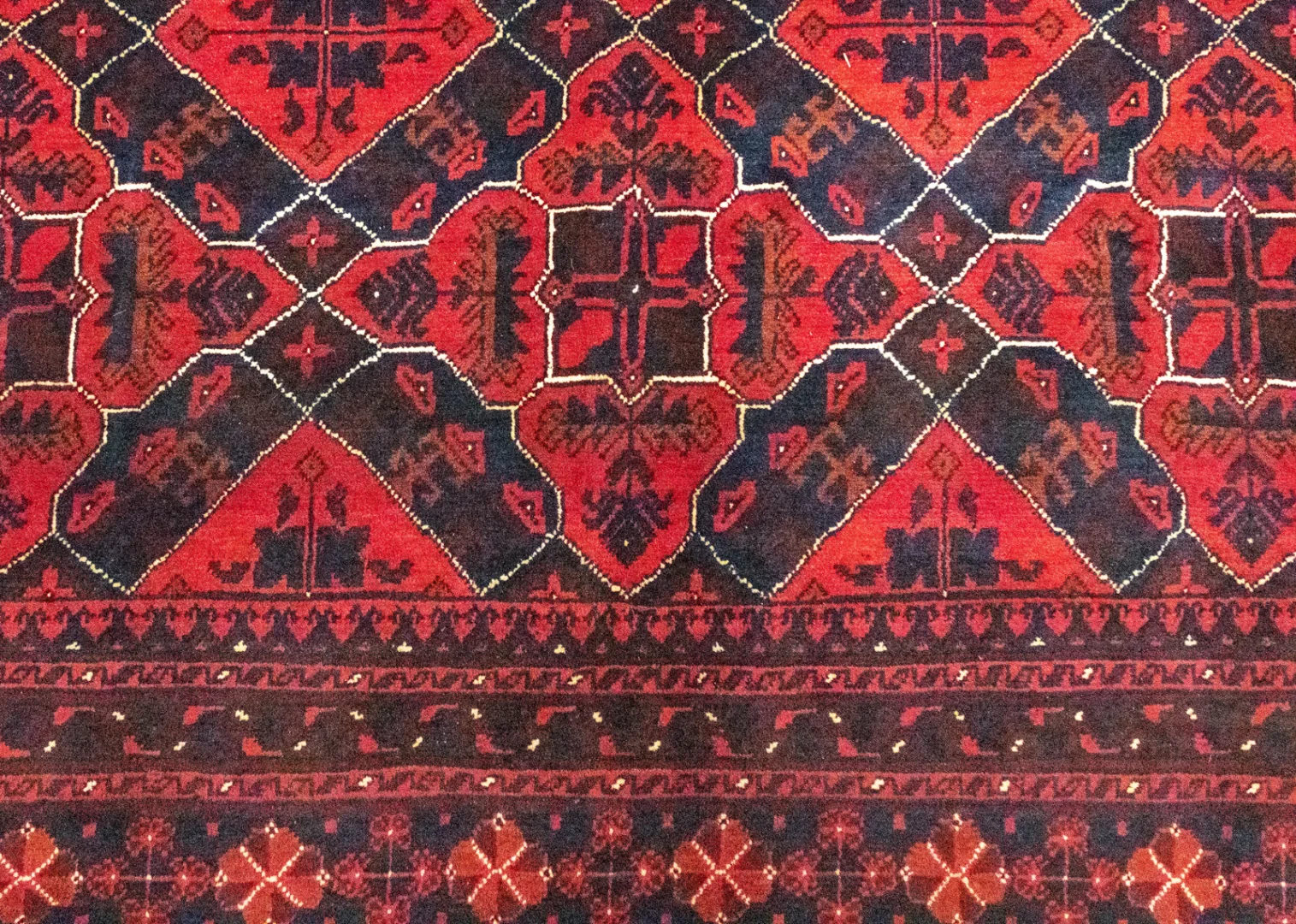 Orientteppich Khal Mohammadi 298 x 199 cm Wolle handgeknüpft