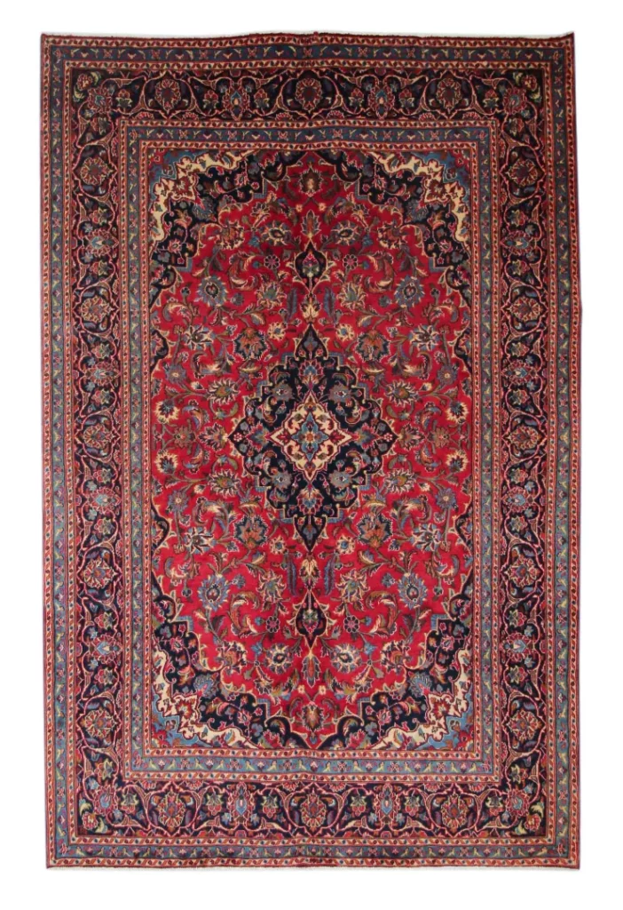 Perserteppich Maschhad 305 x 200 cm Wolle handgeknüpft