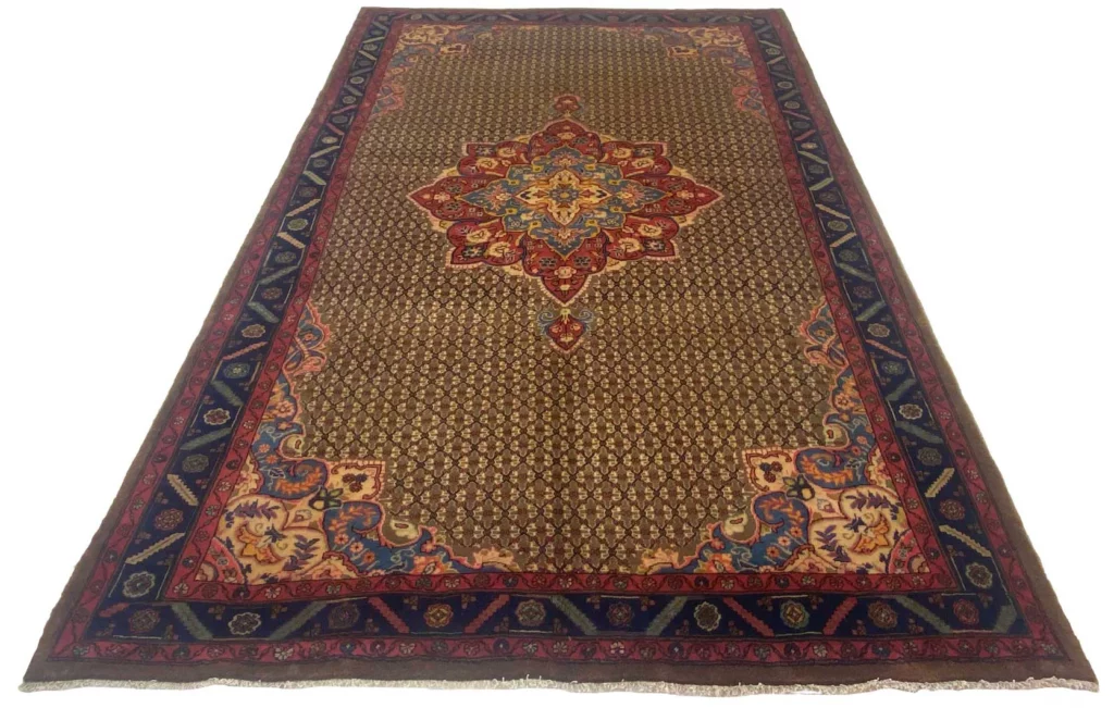 Perserteppich Lilyan 323 x 208 cm Wolle handgeknüpft