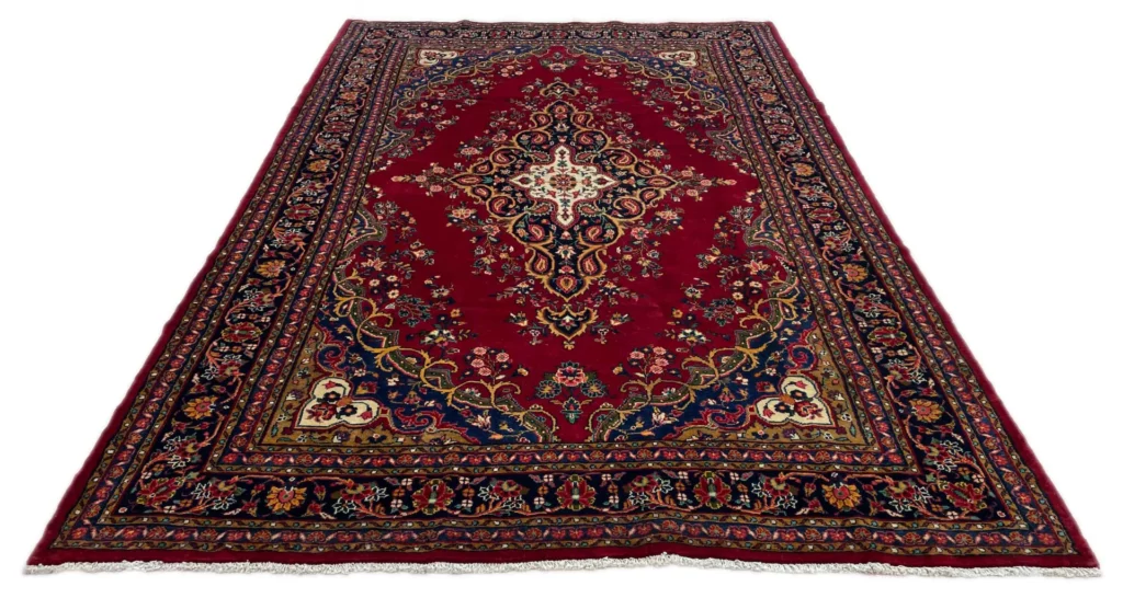 Perserteppich Lilyan 343 x 217 cm Wolle handgeknüpft