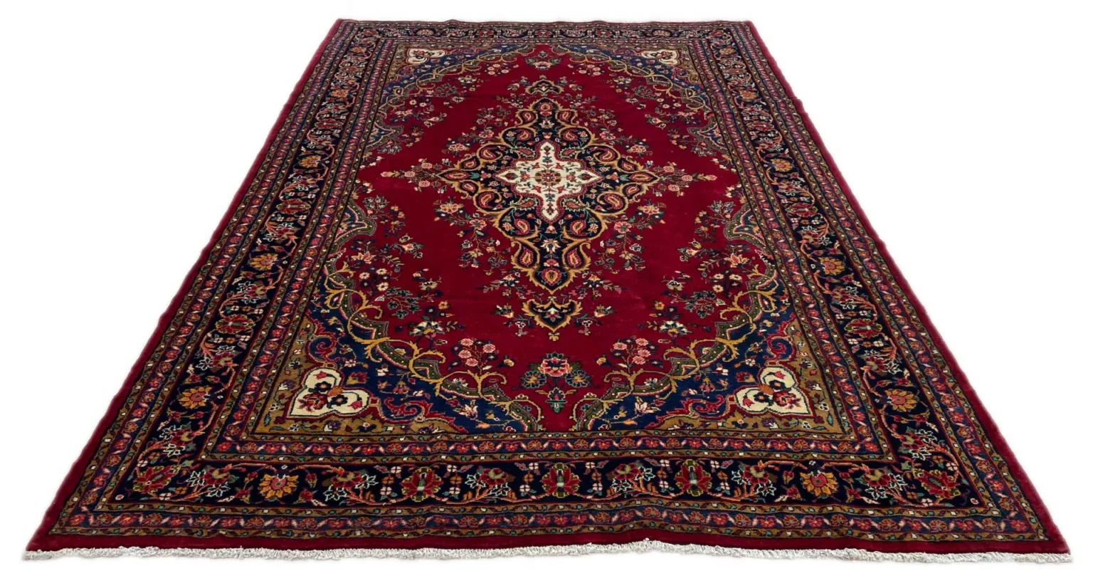 Perserteppich Lilyan 343 x 217 cm Wolle handgeknüpft