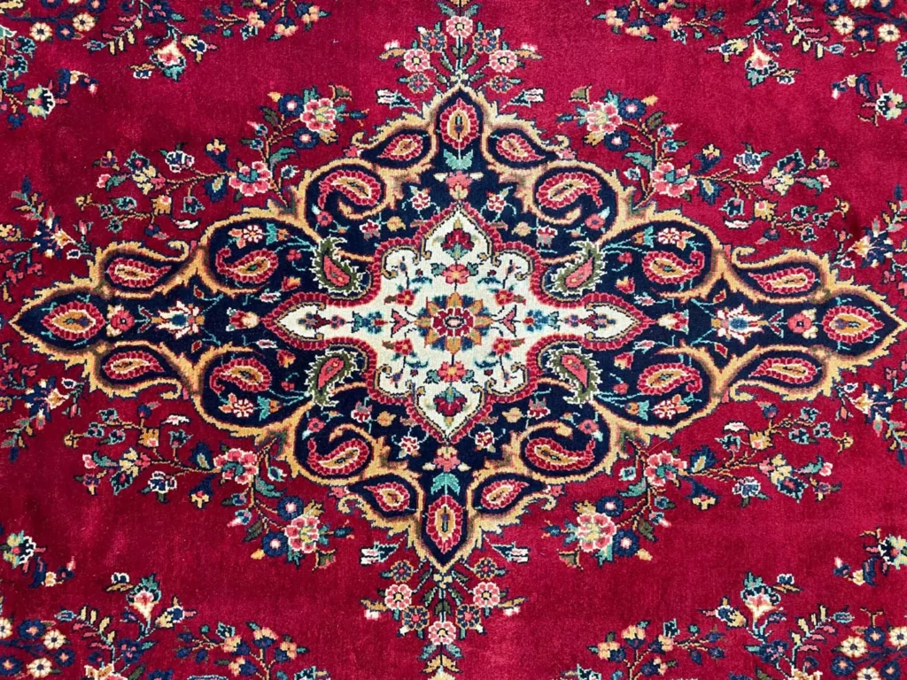 Perserteppich Lilyan 343 x 217 cm Wolle handgeknüpft
