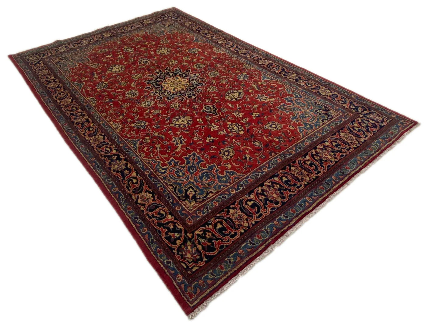 Perserteppich Mahal 324 x 212 cm Wolle handgeknüpft