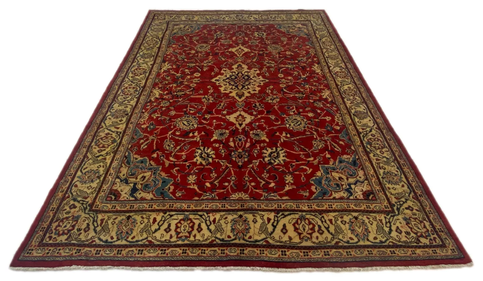 Perserteppich Mahal 306 x 212 cm Wolle handgeknüpft