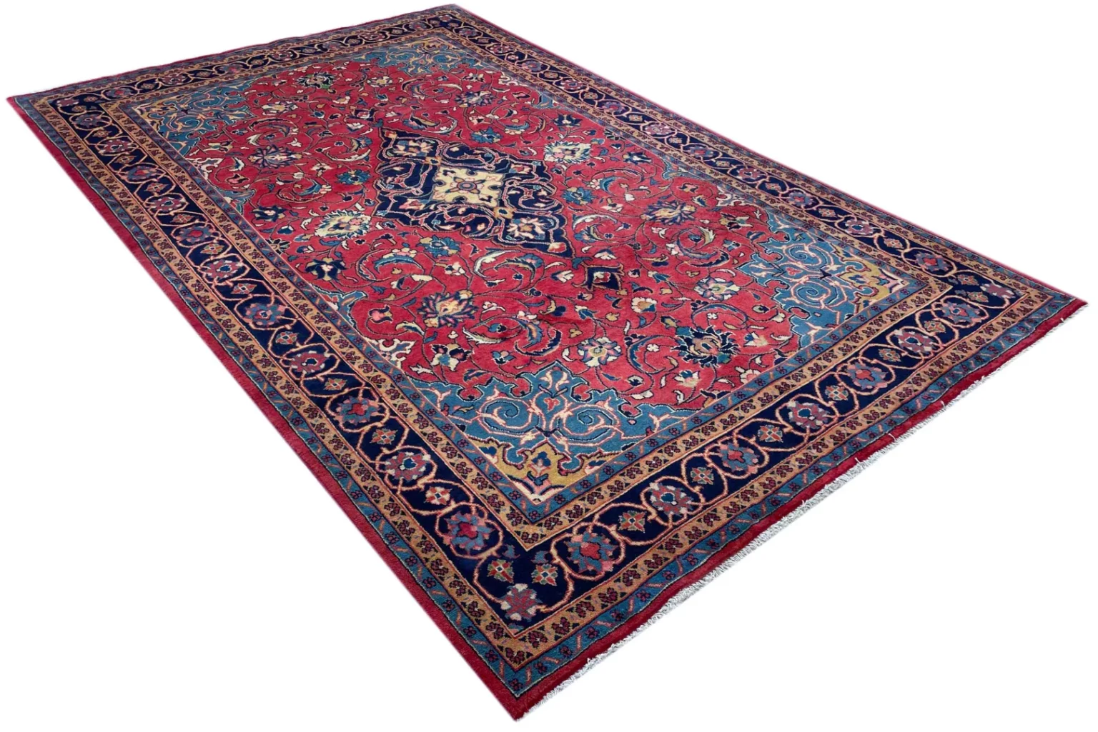 Perserteppich Mahal 325 x 212 cm Wolle handgeknüpft