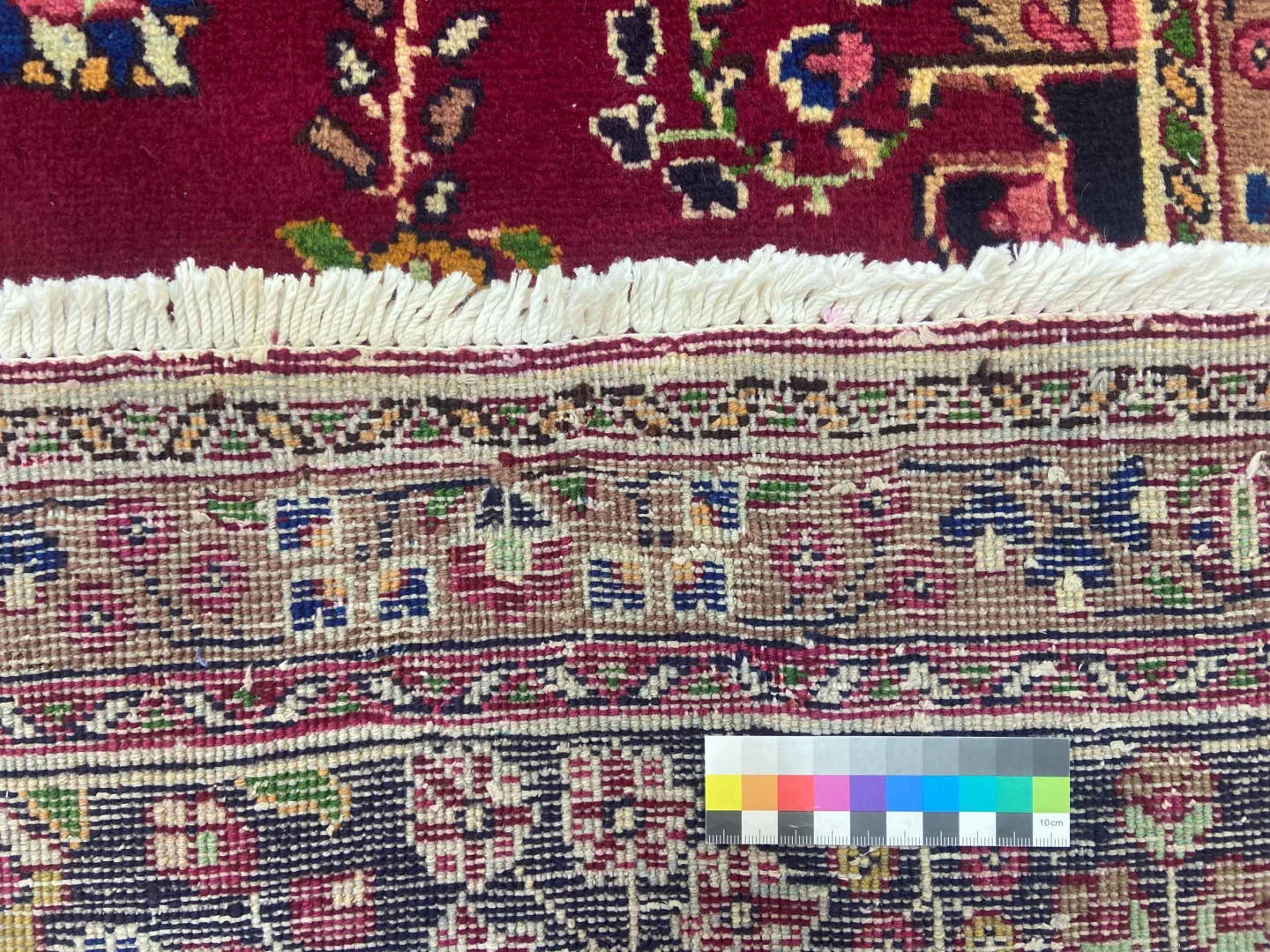 Perserteppich Maschhad 282 x 198 cm Wolle handgeknüpft