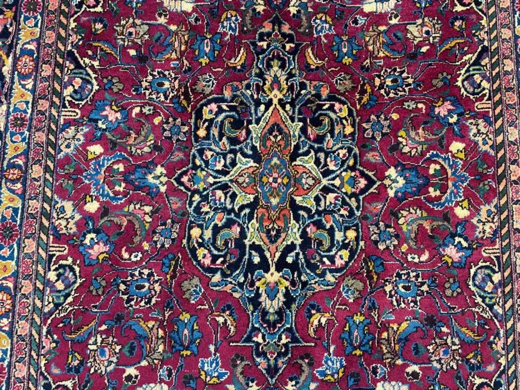 Perserteppich Maschhad 283 x 194 cm handgeknüpft