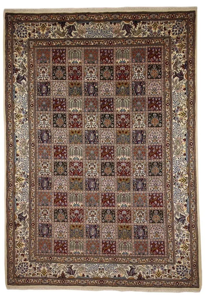 Perserteppich Moud 290 x 202 cm Wolle handgeknüpft