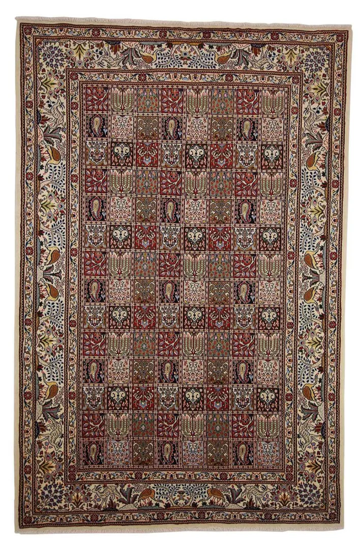 Perserteppich Moud 301 x 200 cm Wolle handgeknüpft