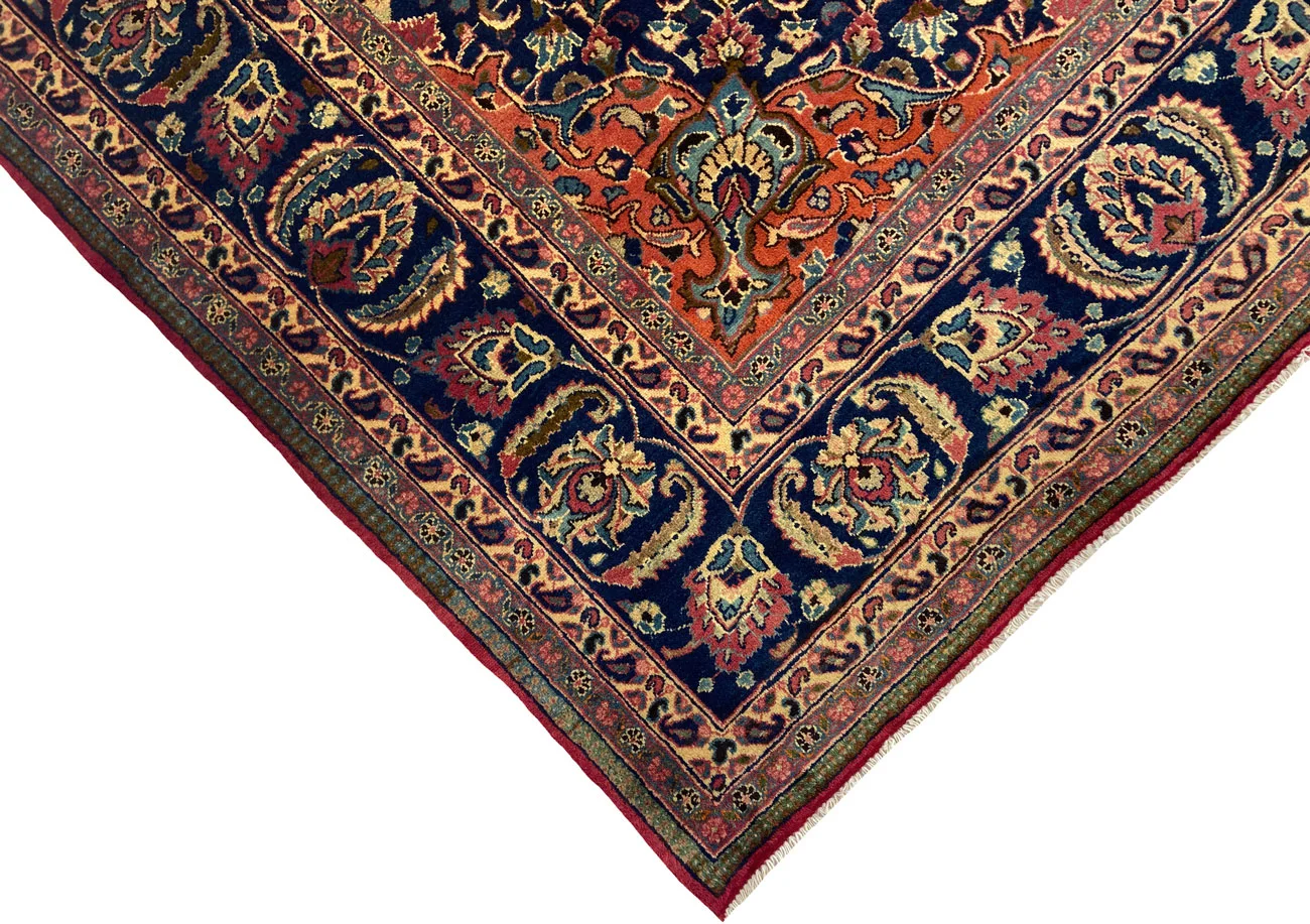 Perserteppich Maschhad 290 x 255 cm Wolle handgeknüpft