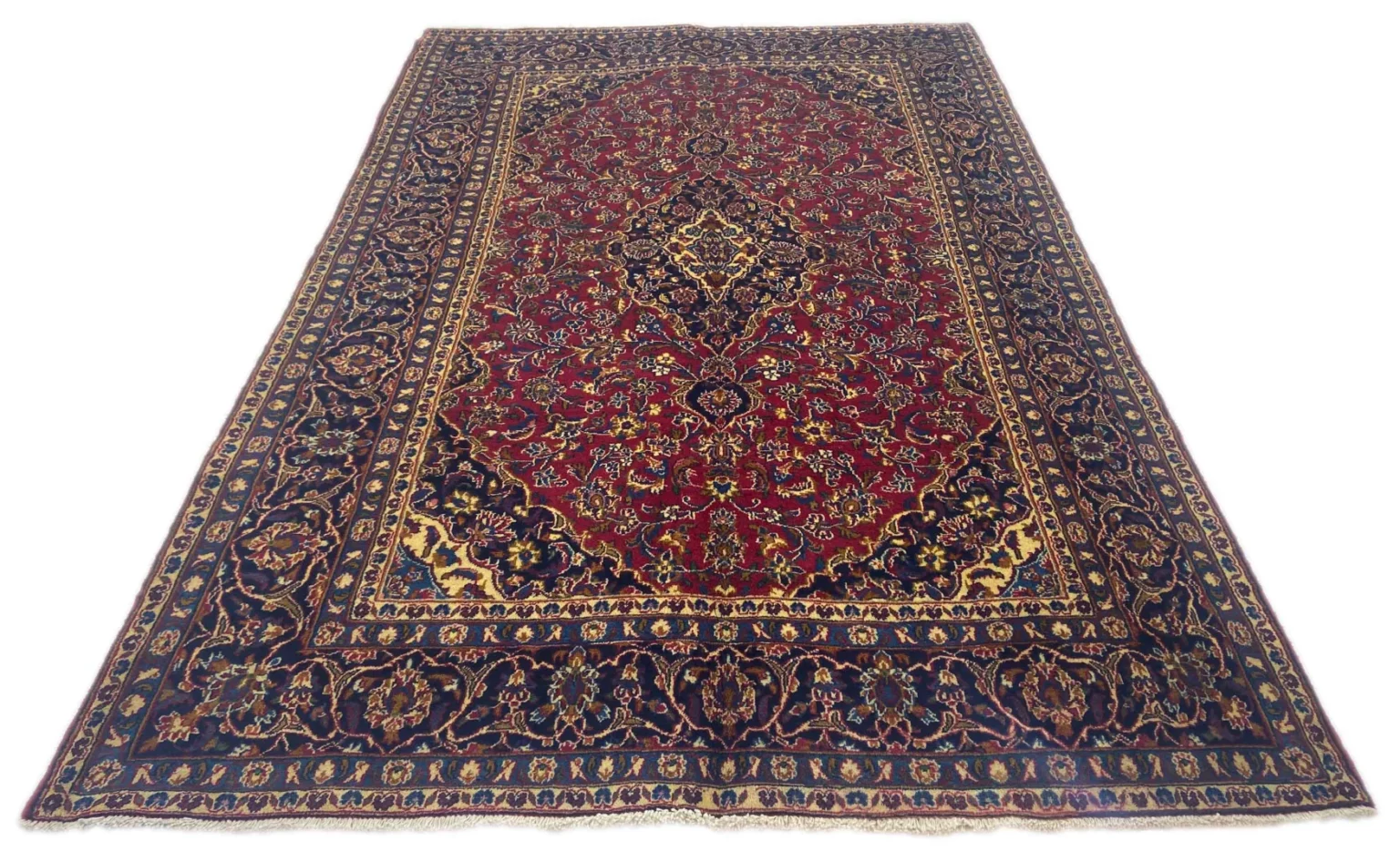 Perserteppich Maschhad 300 x 193 cm Wolle handgeknüpft