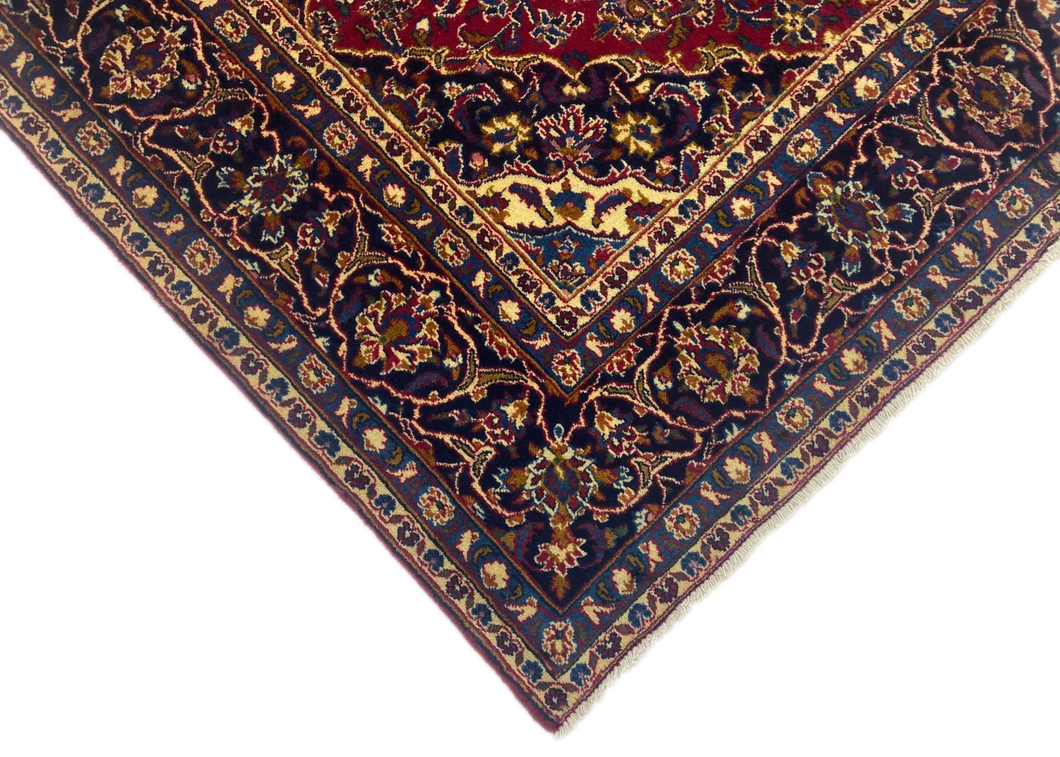 Perserteppich Maschhad 300 x 193 cm Wolle handgeknüpft