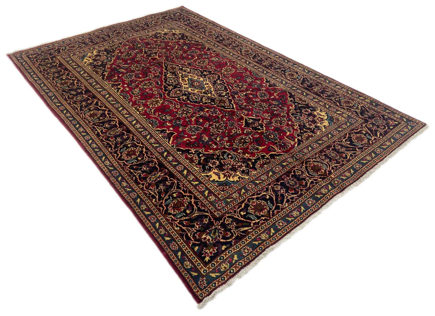 Perserteppich Maschhad 300 x 200 cm Wolle handgeknüpft