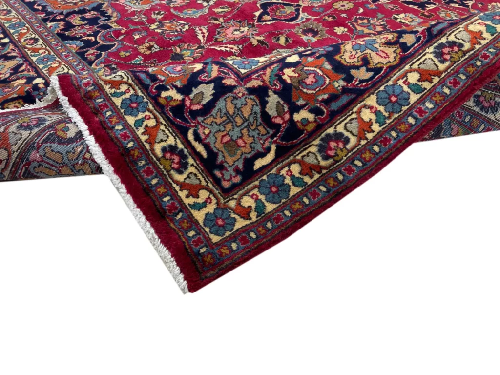 maschhad-teppich-300x203-cm-250000-knoten-florales-muster-handgeknupft-5 Perserteppich Maschhad 300x203 cm handgeknüpft