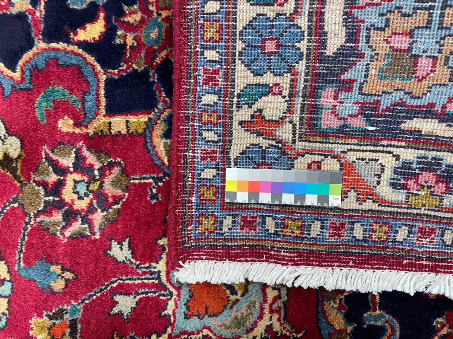 maschhad-teppich-300x203-cm-250000-knoten-florales-muster-handgeknupft-6 Perserteppich Maschhad 300x203 cm handgeknüpft