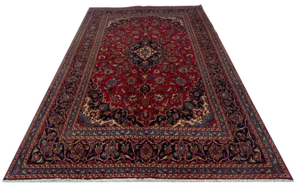 Perserteppich Maschhad 305 x 200 cm Wolle handgeknüpft
