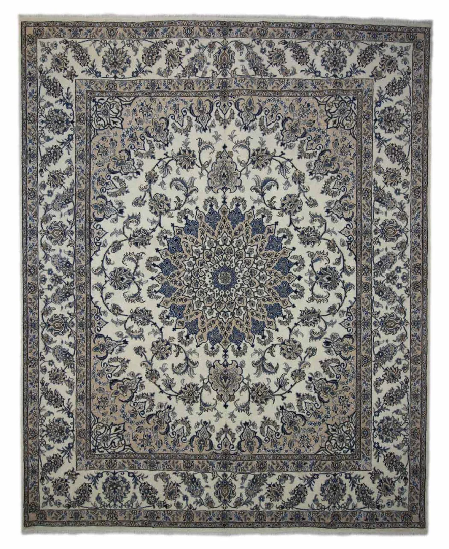 Perserteppich Nain 300 x 240 cm Wolle handgeknüpft